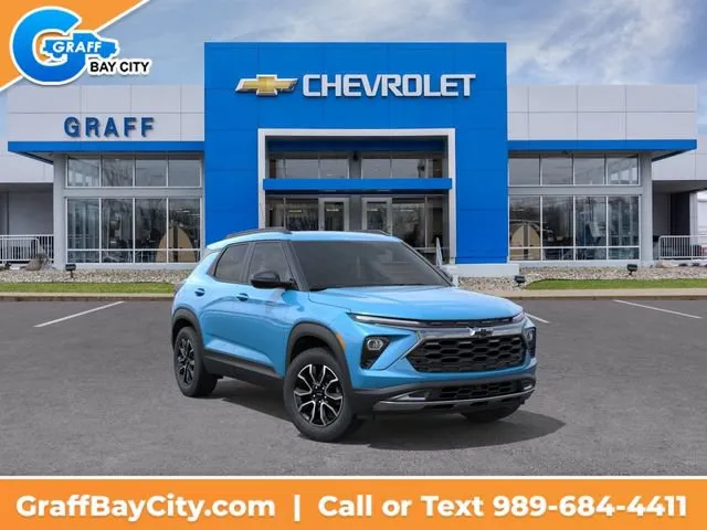 Blue 2026 Chevrolet Trailblazer ACTIV for sale in Bay City, MI