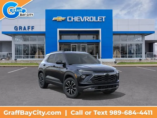Black 2026 Chevrolet Trailblazer ACTIV for sale in Bay City, MI