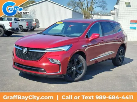 Red 2023 Buick Enclave Essence for sale in Bay City, MI