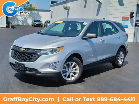 Silver 2020 Chevrolet Equinox LS for sale in Bay City, MI
