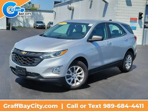 Silver 2020 Chevrolet Equinox LS for sale in Bay City, MI