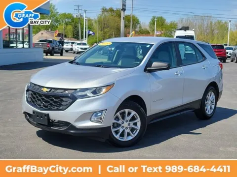 Silver 2020 Chevrolet Equinox LS for sale in Bay City, MI