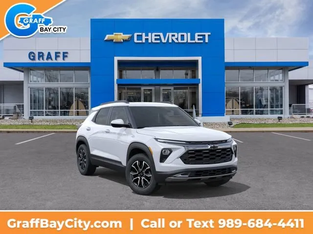 White 2026 Chevrolet Trailblazer ACTIV for sale in Bay City, MI