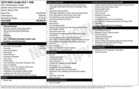 More photos of 2010 GMC Acadia SLE at Graff Chevrolet, INC., MI