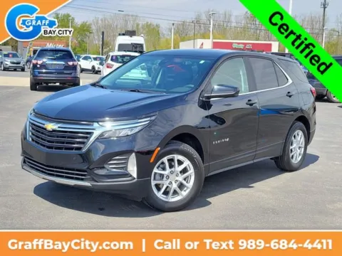 Black 2023 Chevrolet Equinox LT for sale in Bay City, MI