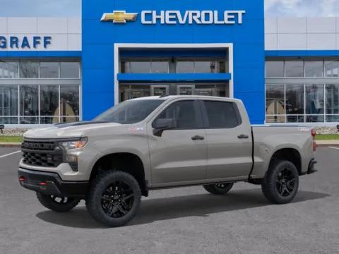 Photos of 2026 Chevrolet Silverado 1500 Custom Trail Boss for sale in Bay City, MI at Graff Chevrolet, INC.