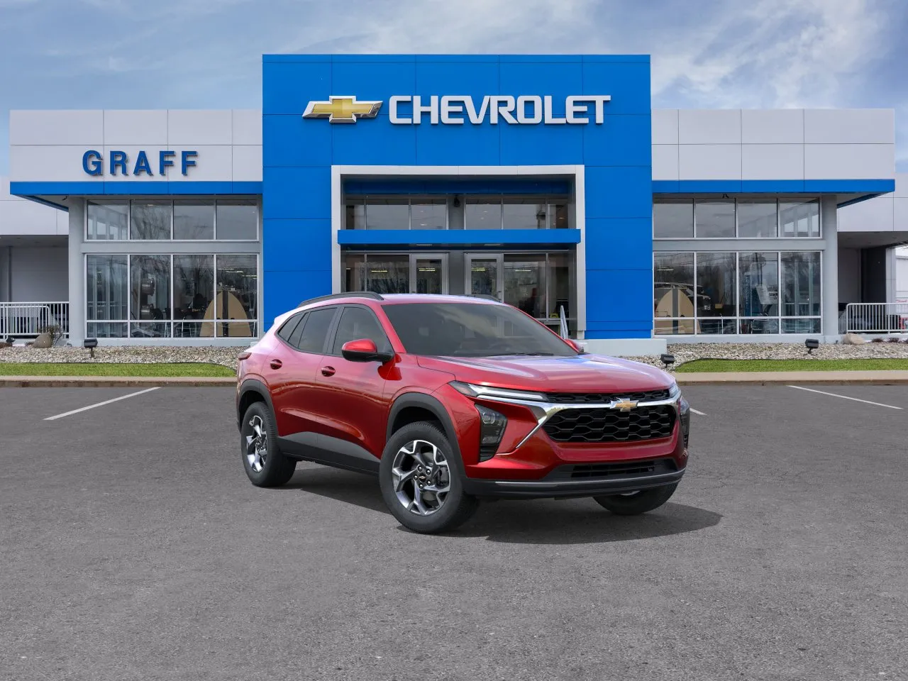 Red 2026 Chevrolet Trax LT for sale in Bay City, MI