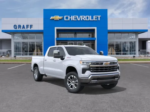 White 2026 Chevrolet Silverado 1500 LTZ for sale in Bay City, MI