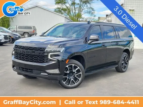 Black 2024 Chevrolet Suburban RST for sale in Bay City, MI
