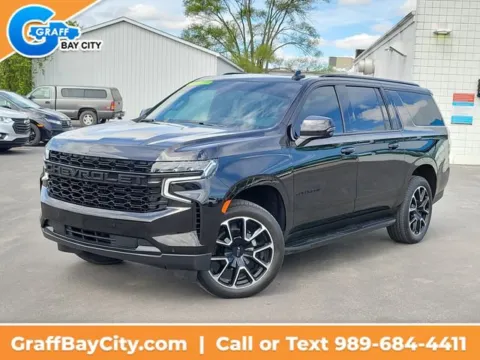 Black 2024 Chevrolet Suburban RST for sale in Bay City, MI