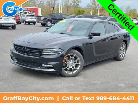 Black 2017 Dodge Charger SXT for sale in Bay City, MI