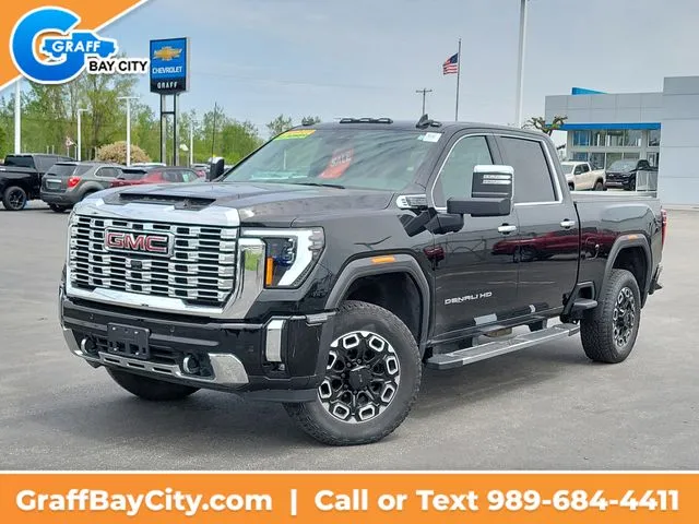 Black 2024 GMC Sierra 2500HD Denali for sale in Bay City, MI