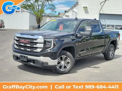 Black 2024 GMC Sierra 1500 SLE for sale in Bay City, MI