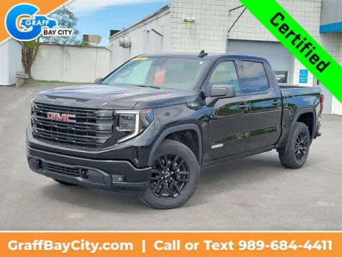 Black 2024 GMC Sierra 1500 Elevation for sale in Bay City, MI