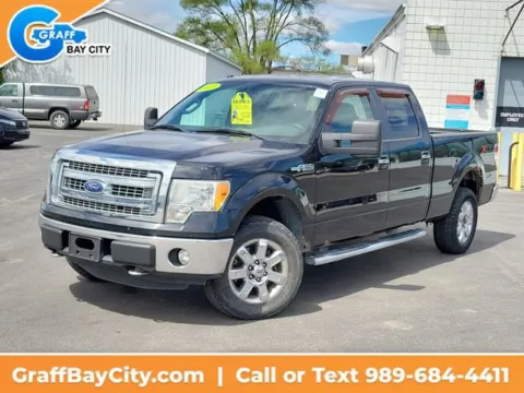 Black 2013 Ford F-150 XLT for sale in Bay City, MI