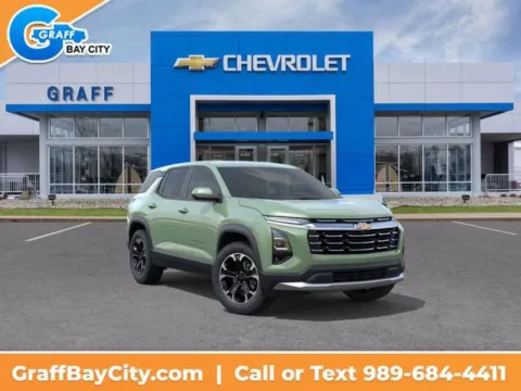 Green 2026 Chevrolet Equinox LT for sale in Bay City, MI
