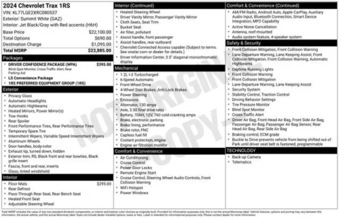 More photos of 2024 Chevrolet Trax 1RS at Graff Chevrolet, INC., MI