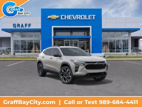 White 2026 Chevrolet Trax 2RS for sale in Bay City, MI