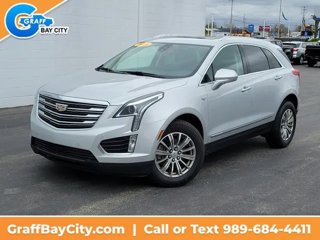 Silver 2018 Cadillac XT5 Luxury AWD for sale in Bay City, MI