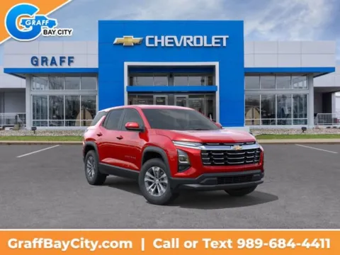 Red 2026 Chevrolet Equinox LT for sale in Bay City, MI