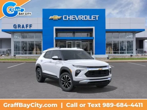 White 2026 Chevrolet Trailblazer LT for sale in Bay City, MI