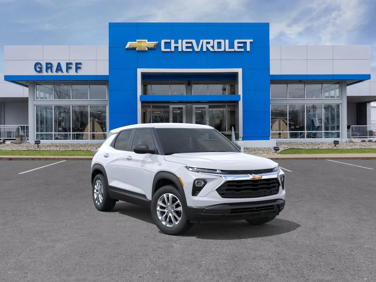 White 2026 Chevrolet Trailblazer LS for sale in Bay City, MI