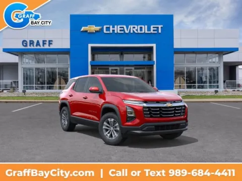 Red 2026 Chevrolet Equinox LT for sale in Bay City, MI