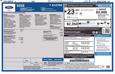 More photos of 2024 Ford Edge Titanium at Graff Chevrolet, INC., MI