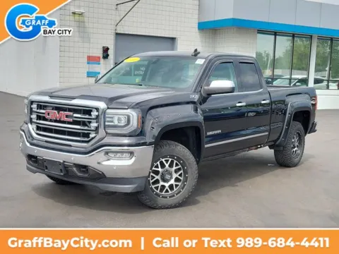 Black 2016 GMC Sierra 1500 SLT for sale in Bay City, MI