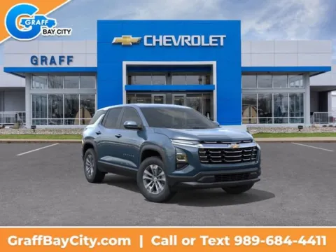Blue 2026 Chevrolet Equinox LT for sale in Bay City, MI