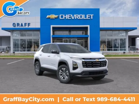 White 2026 Chevrolet Equinox LT for sale in Bay City, MI