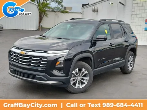 Black 2025 Chevrolet Equinox LT for sale in Bay City, MI