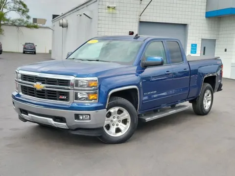 Blue 2015 Chevrolet Silverado 1500 LT for sale in Bay City, MI