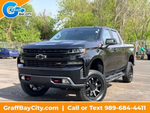 Black 2019 Chevrolet Silverado 1500 LT Trail Boss for sale in Bay City, MI