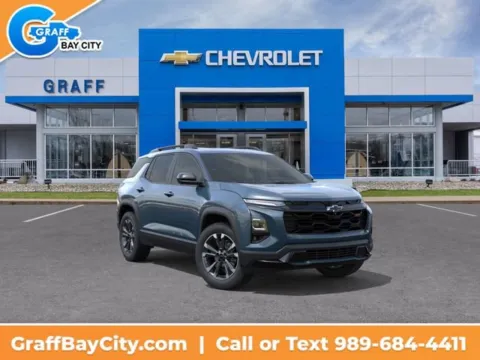 Blue 2026 Chevrolet Equinox RS for sale in Bay City, MI