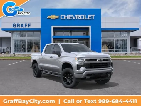 Gray 2026 Chevrolet Silverado 1500 RST for sale in Bay City, MI