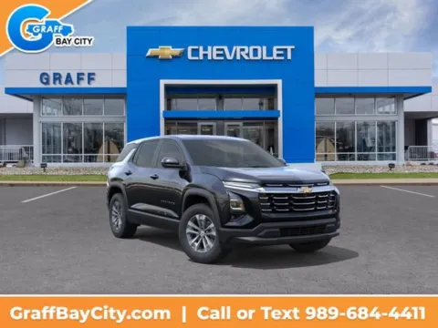 Black 2026 Chevrolet Equinox LT for sale in Bay City, MI
