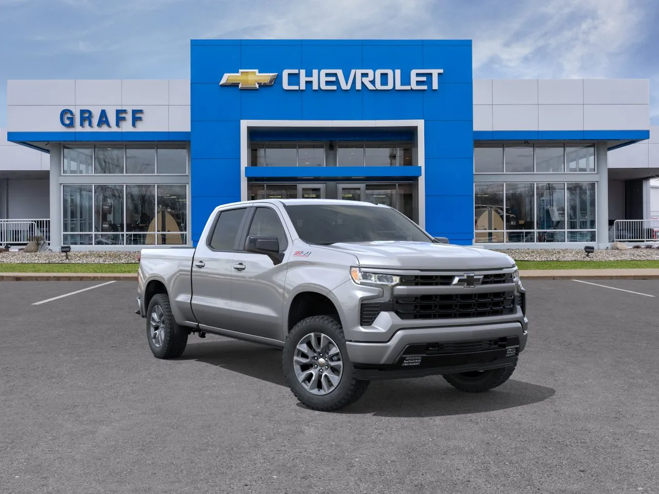 Gray 2026 Chevrolet Silverado 1500 RST for sale in Bay City, MI
