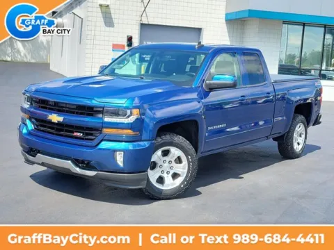 Blue 2016 Chevrolet Silverado 1500 LT for sale in Bay City, MI
