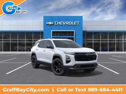 White 2026 Chevrolet Equinox LT for sale in Bay City, MI