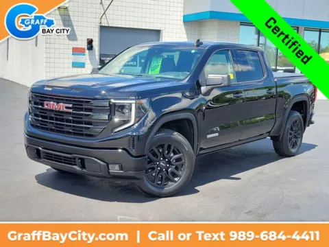 Black 2024 GMC Sierra 1500 Elevation for sale in Bay City, MI
