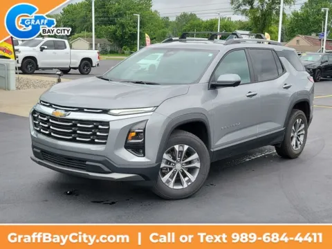 Gray 2025 Chevrolet Equinox LT for sale in Bay City, MI