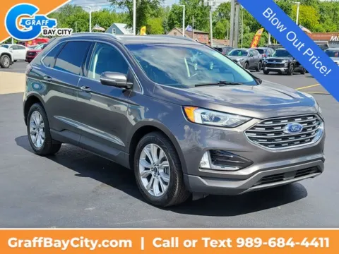 Photos of 2019 Ford Edge Titanium for sale in Bay City, MI at Graff Chevrolet, INC.