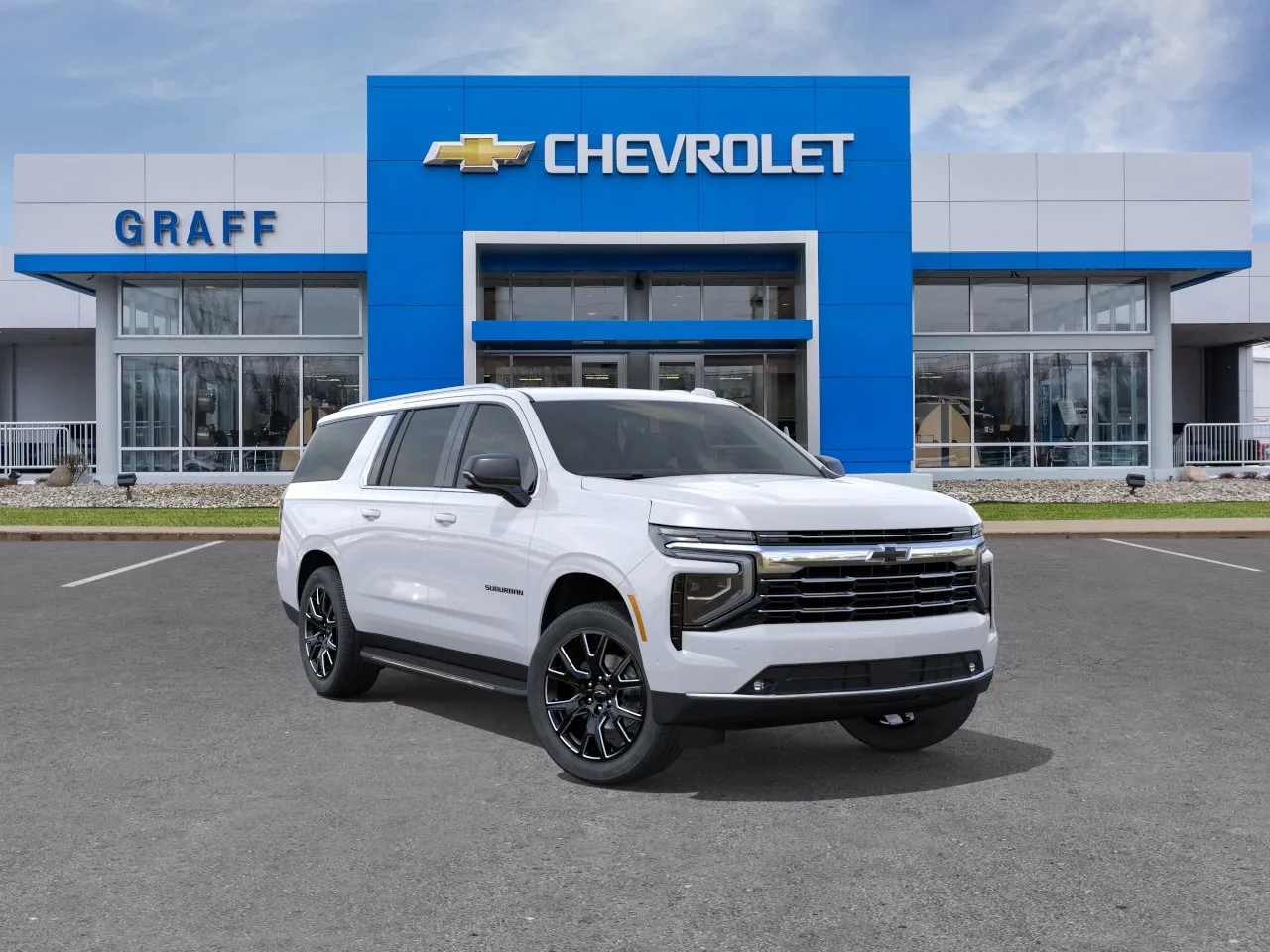 White 2026 Chevrolet Suburban LT for sale in Bay City, MI