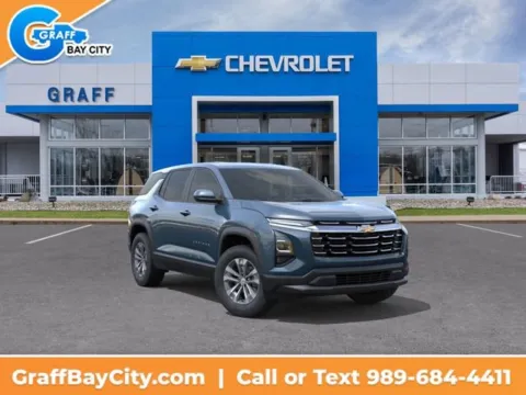 Blue 2026 Chevrolet Equinox LT for sale in Bay City, MI