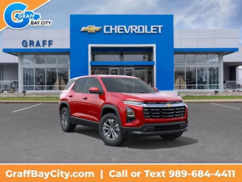 Red 2026 Chevrolet Equinox LT for sale in Bay City, MI