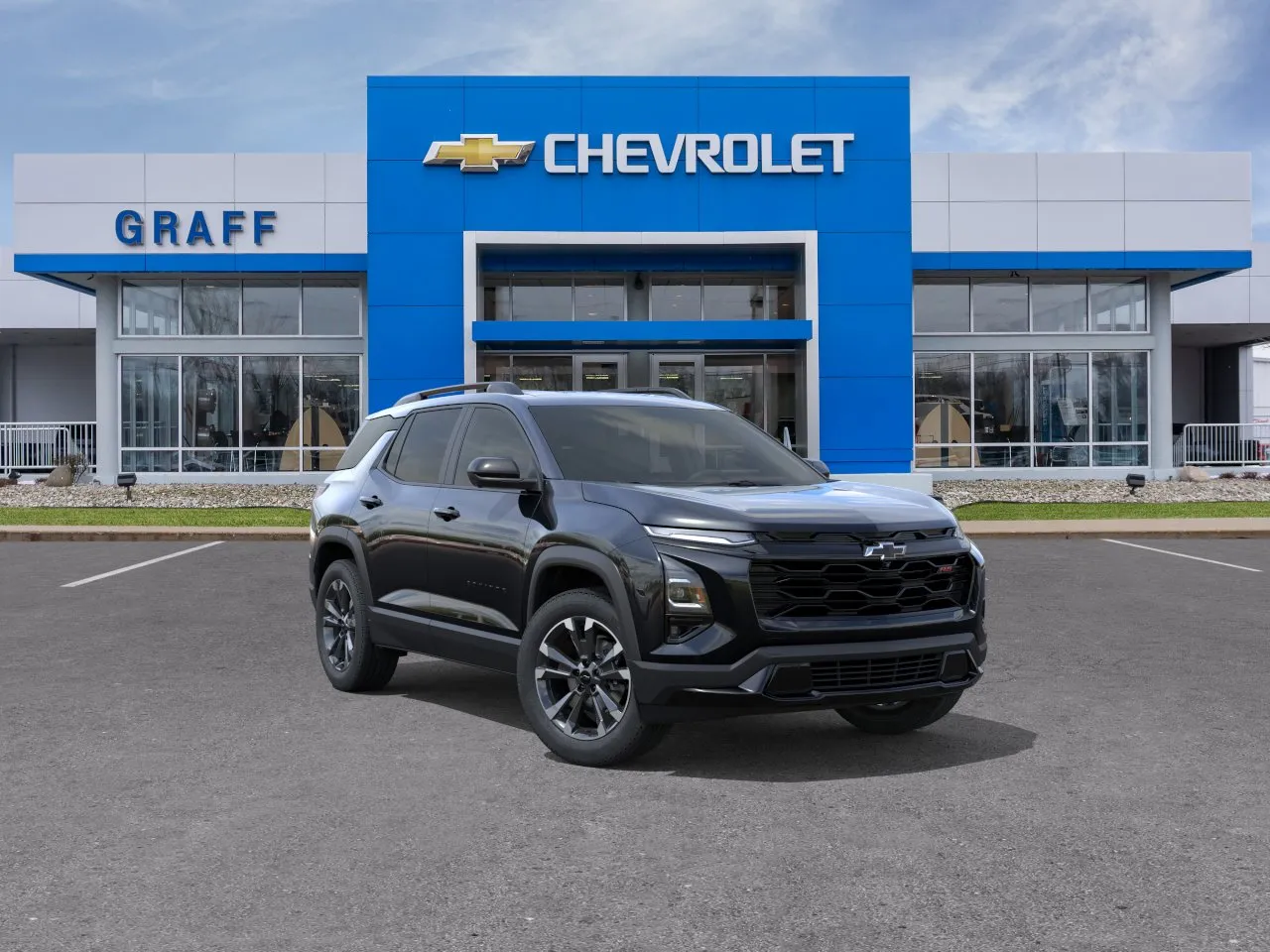 Black 2026 Chevrolet Equinox RS for sale in Bay City, MI