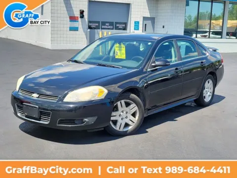 Black 2011 Chevrolet Impala LT for sale in Bay City, MI