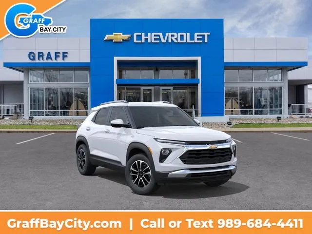 White 2026 Chevrolet Trailblazer LT for sale in Bay City, MI