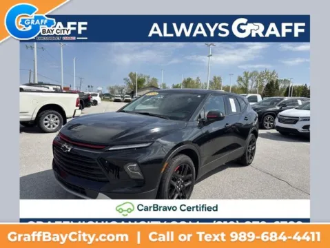 Black 2024 Chevrolet Blazer LT for sale in Bay City, MI